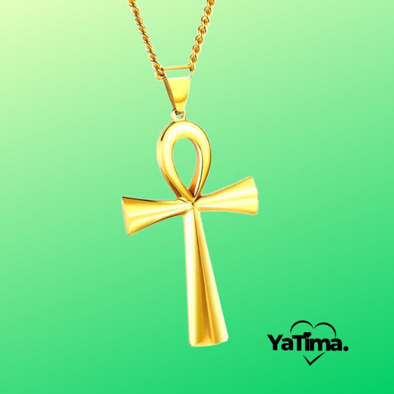 Collier Ankh Égyptien – Symbole de Vie Éternelle